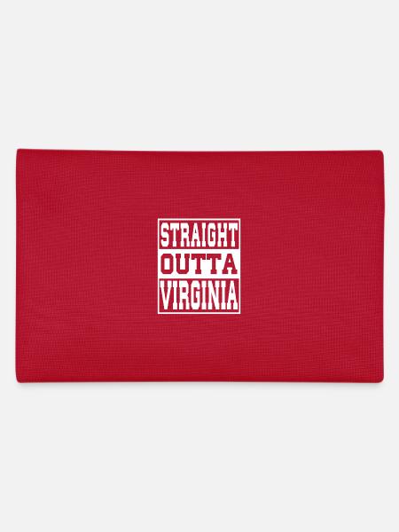 Virginia dit drôle Virginia Cadeau - Trousse - rouge - Dos