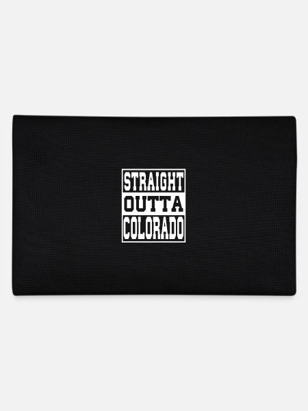 Colorada Spruch Lustig Colorada Geschenk - Federtasche - Schwarz - Hinten