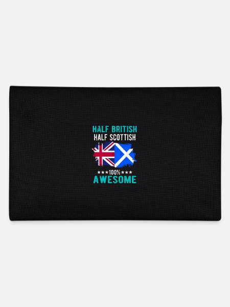 Moitié britannique moitié écossais - Trousse - noir - Dos