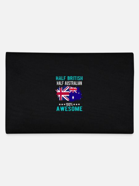 Moitié britannique moitié australien - Trousse - noir - Dos