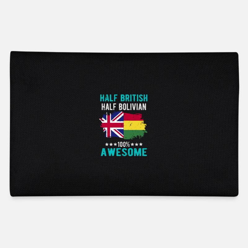 Half British Half Bolivian Pencil Case