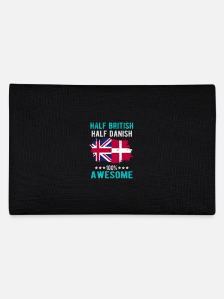 Half British Half Dane - Pencil Case - black - Back