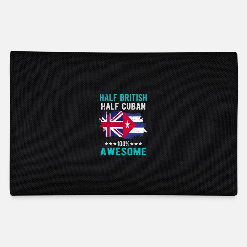 Half British Half Cuban Pencil Case