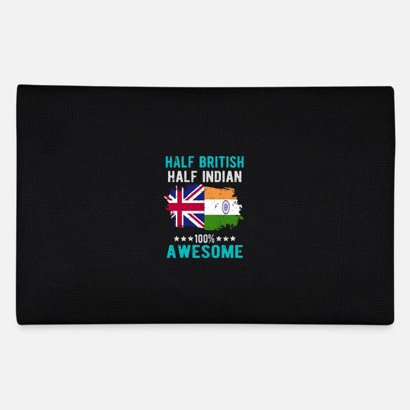 Moitié britannique moitié indien Trousse