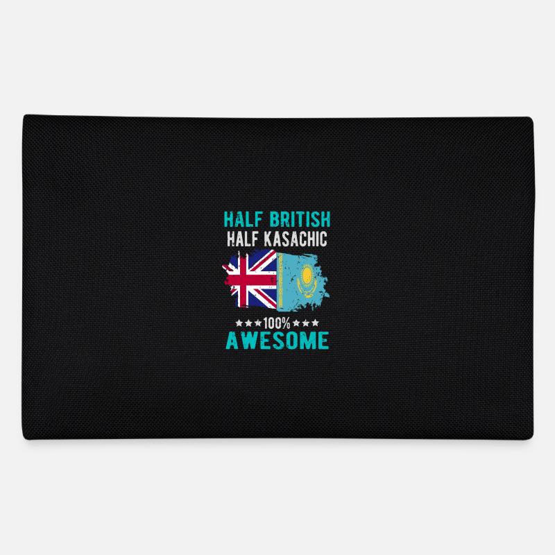 Halb Brite Halb Kasache Federtasche