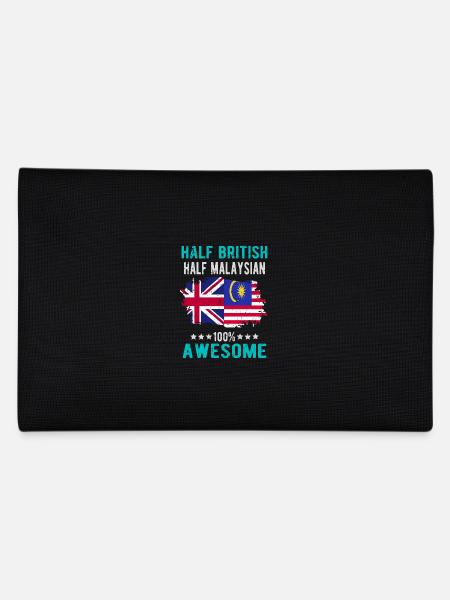 Moitié britannique moitié malaisien - Trousse - noir - Dos