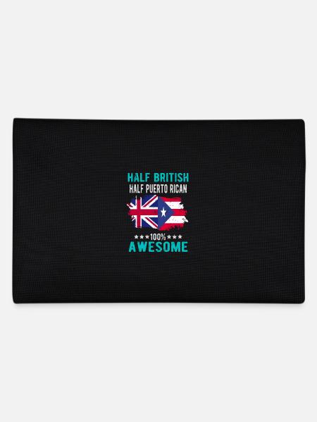 Moitié britannique moitié portoricain - Trousse - noir - Dos