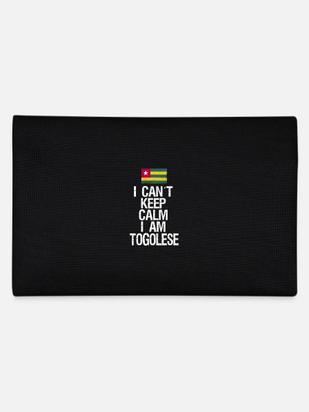 I can not Keep Calm I am Tongolese - Federtasche - Schwarz - Hinten