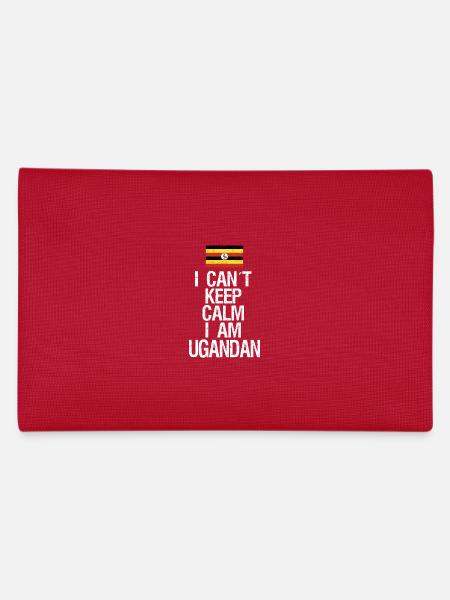 I can not Keep Calm I am Ugander - Pencil Case - red - Back