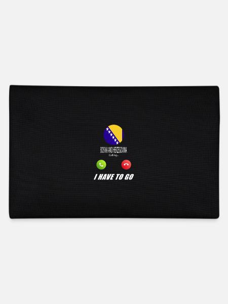 Bosnia and Herzegovina calls lusiger flags - Pencil Case - black - Back