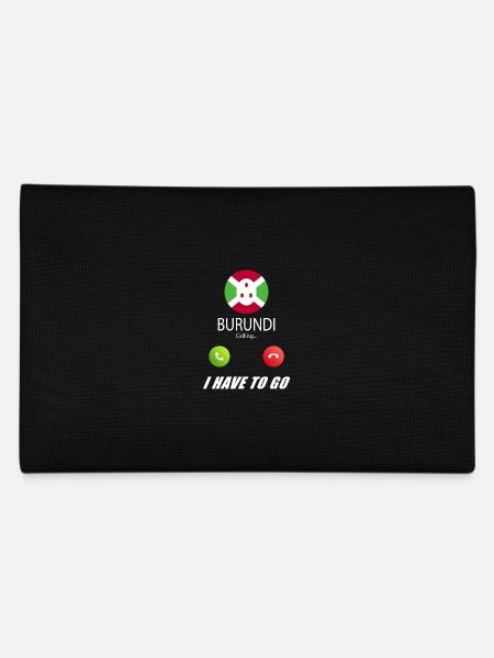 Burundi calls lusiger flags saying - Pencil Case - black - Back