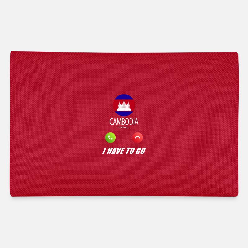 Le Cambodge appelle le slogan du drapeau Lusiger Trousse