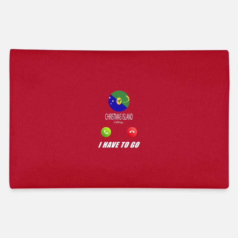 L’île Christmas appelle les drapeaux lusiger en disant Trousse