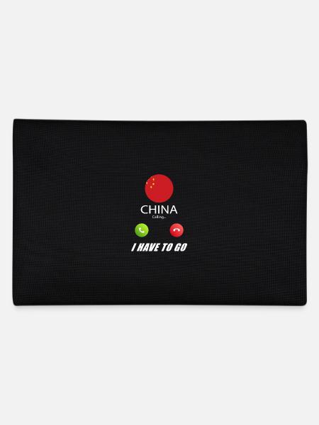 La Chine appelle les drapeaux lusiger le slogan - Trousse - noir - Dos