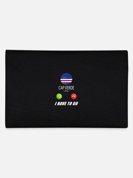Cap Verde appelle au sort des drapeaux Lusiger - Trousse - noir - Dos