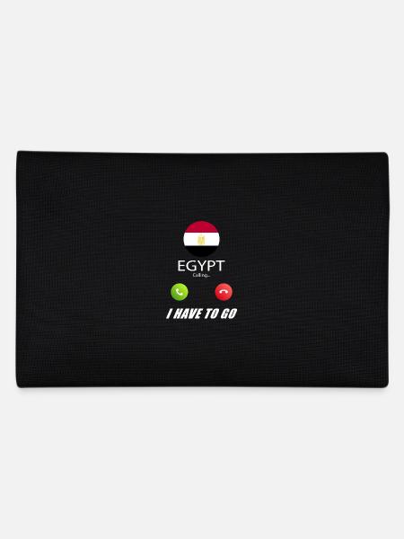 Egypt calls to Lusiger flags saying - Pencil Case - black - Back