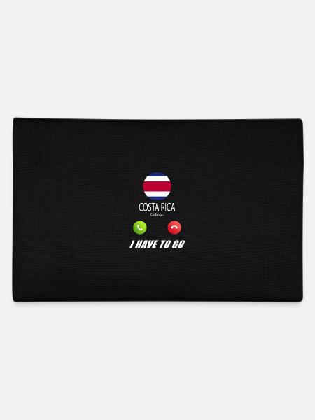 Costa Rica calls lusiger flags saying - Pencil Case - black - Back