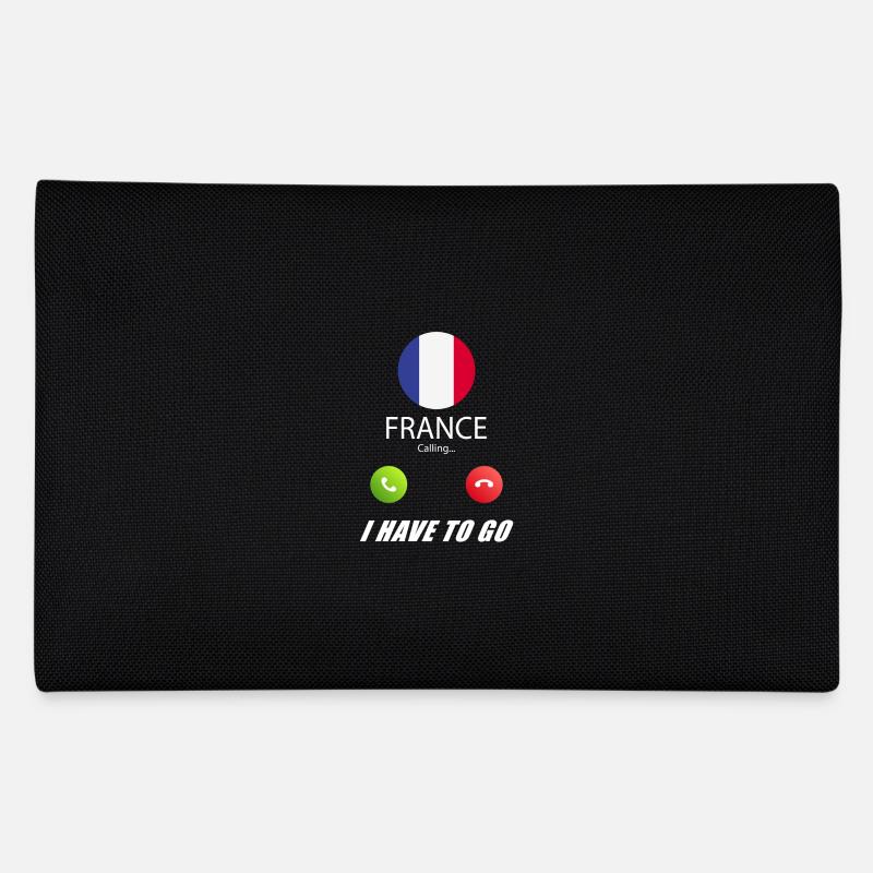 Frankreich ruft an Lusiger Flaggen Spruch Federtasche
