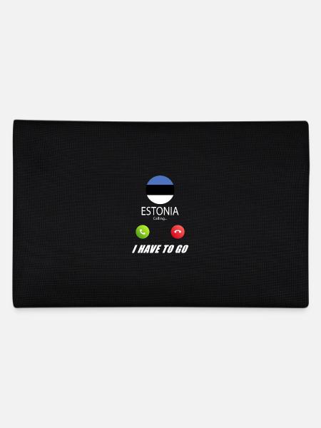 Estonia calls lusiger flags - Pencil Case - black - Back