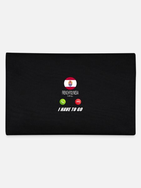 French Polynesia calls lusiger flags - Pencil Case - black - Back