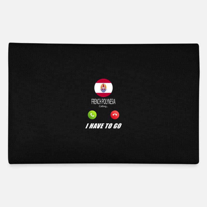 Français Polynésie appelle les drapeaux lusiger Trousse