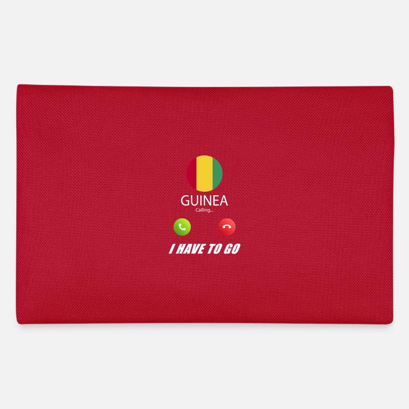 Guinea ruft an Lusiger Flaggen Spruch Federtasche