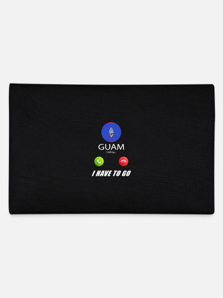 Guam appelle les drapeaux Lusiger en disant - Trousse - noir - Dos