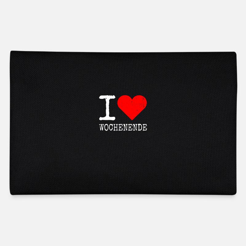 I Love Wochenende Wochenend Liebe Endlich Freitag Federtasche