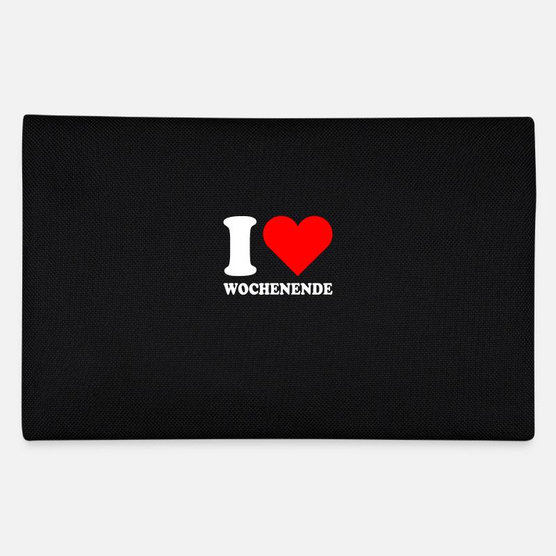 I Love Wochenende Wochenend Liebe Endlich Freitag Federtasche