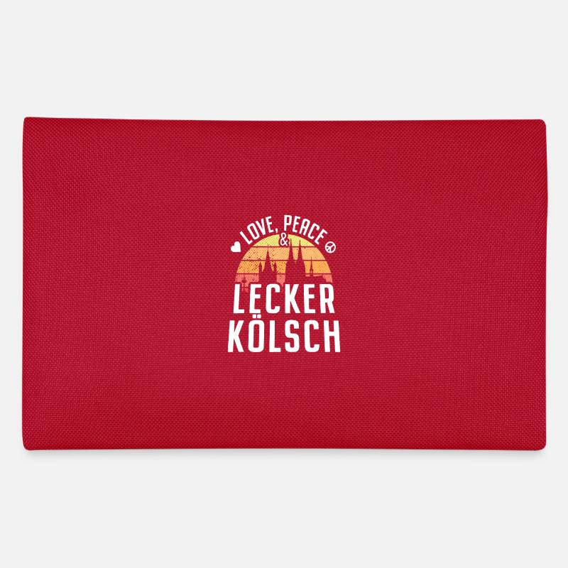 Love Peace Lecker Kölsch Cologne Carnival Cologne Cathedral Pencil Case