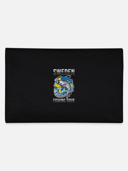 Tour de pêche Suède - Trousse - noir - Dos