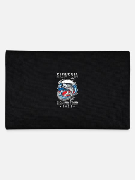 Fishing Tour Slovenia 2023 - Pencil Case - black - Back