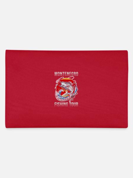 Angeltour Montenegro - Federtasche - Rot - Hinten