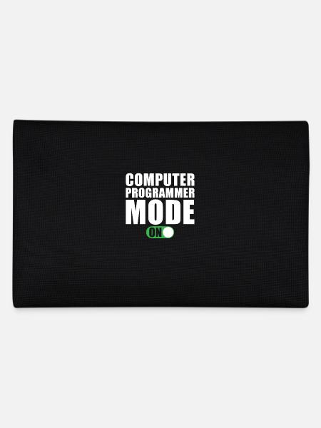 Mode programmeur informatique activé - Trousse - noir - Dos