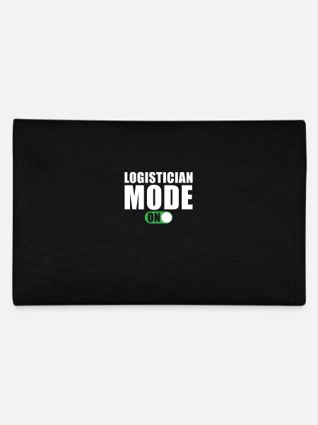 Logistiker Modus An - Federtasche - Schwarz - Hinten