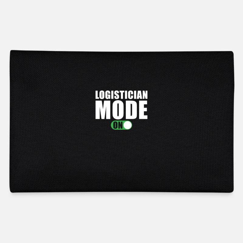Logistiker Modus An - Federtasche - Schwarz