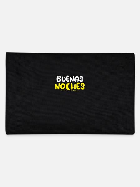 Buenas Noches Spanien Spanisch Gute Nacht - Federtasche - Schwarz - Hinten