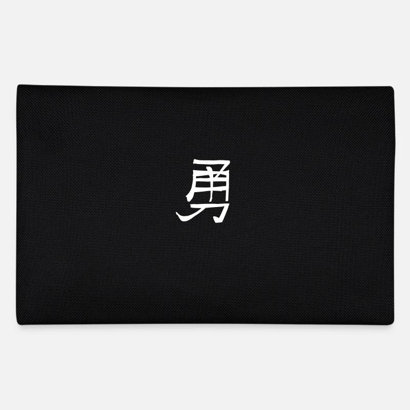 Courage Chinese Script Character Symbol Pencil Case