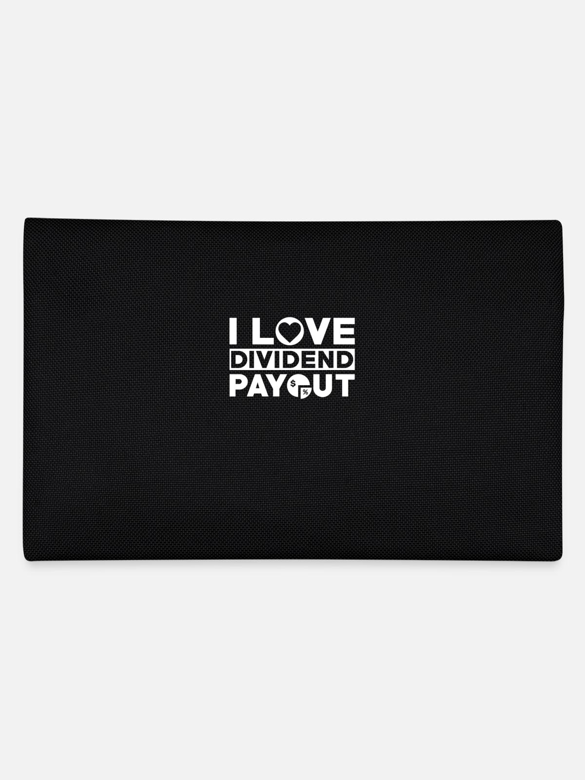 Dividend Shareholder Shares - Pencil Case - black - Back