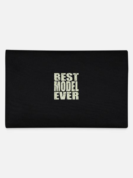 Best Model ever Model Geschenk - Federtasche - Schwarz - Hinten