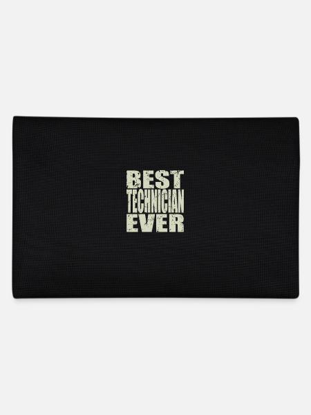 Best Techniker ever Techniker Geschenk - Federtasche - Schwarz - Hinten