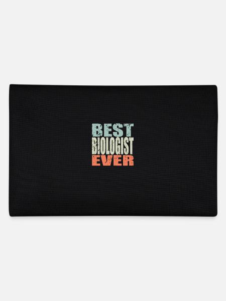 Best Biologist ever Biologist Gift - Pencil Case - black - Back
