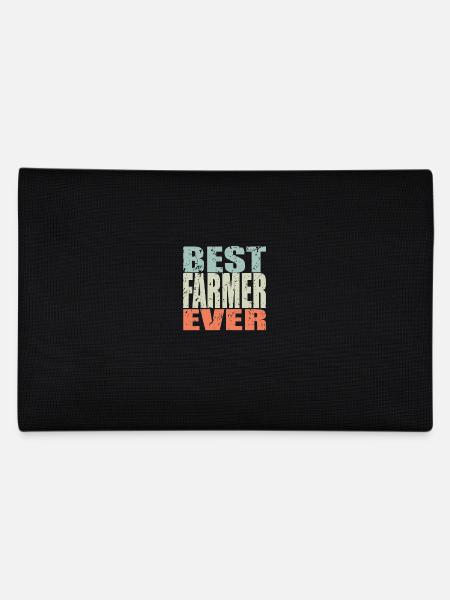 Best Landwirt ever Landwirt Geschenk - Federtasche - Schwarz - Hinten