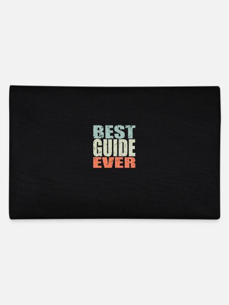 Best Guide ever Guide Geschenk - Federtasche - Schwarz - Hinten