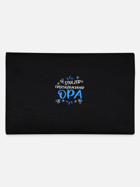 Stolzer frischgebackener Opa - Federtasche - Schwarz - Hinten