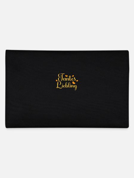Tantes Liebling. Nichte Neffe Baby Tanten - Federtasche - Schwarz - Hinten