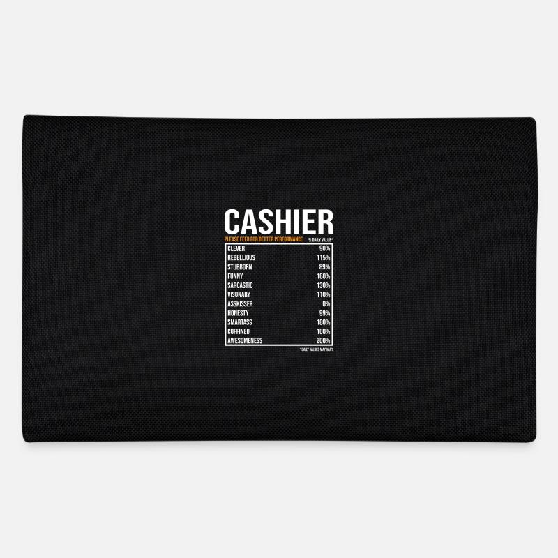 Cashier Daily Values Funny Cashier Pencil Case