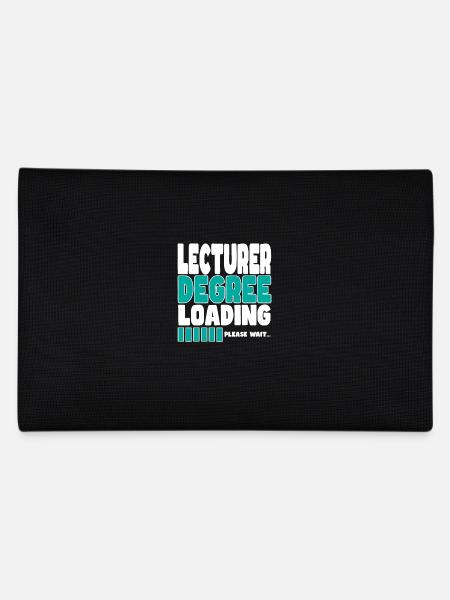 Lecturer invites training - Pencil Case - black - Back