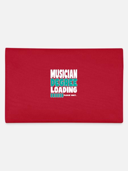 Un musicien invite à la formation - Trousse - rouge - Dos