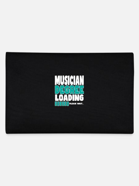 Musician invites training - Pencil Case - black - Back